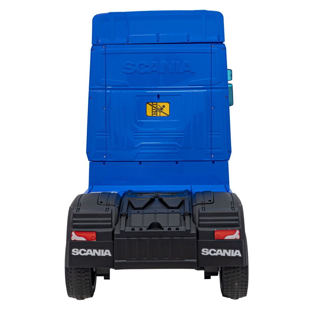 Elektromobilis Scania R-SERIES, Blue-Elektromobiliai vaikams, Sunkvežimiai-e-vaikas