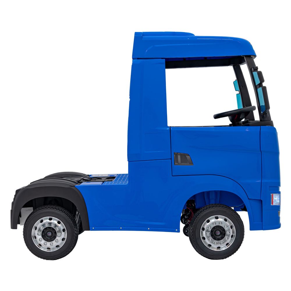 Elektromobilis Scania R-SERIES, Blue-Elektromobiliai vaikams, Sunkvežimiai-e-vaikas