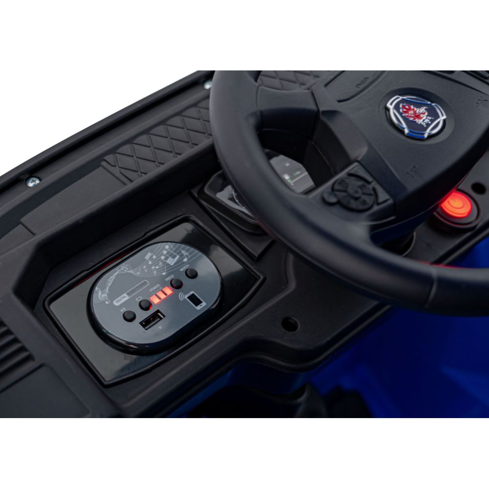 Elektromobilis Scania R-SERIES, Blue-Elektromobiliai vaikams, Sunkvežimiai-e-vaikas