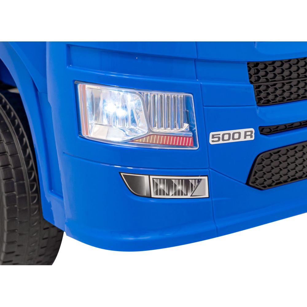 Elektromobilis Scania R-SERIES, Blue-Elektromobiliai vaikams, Sunkvežimiai-e-vaikas
