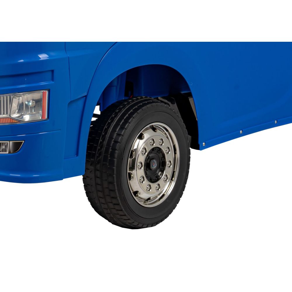 Elektromobilis Scania R-SERIES, Blue-Elektromobiliai vaikams, Sunkvežimiai-e-vaikas