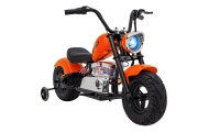 Elektrinis motociklas Chopper Warrior, Orange-Elektromobiliai vaikams, Motociklai-e-vaikas