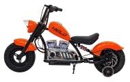 Elektrinis motociklas Chopper Warrior, Orange-Elektromobiliai vaikams, Motociklai-e-vaikas