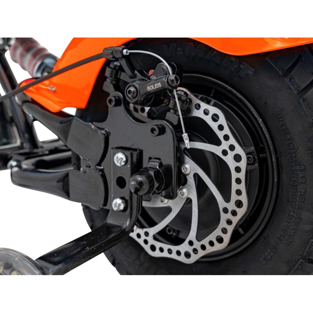 Elektrinis motociklas Chopper Warrior, Orange-Elektromobiliai vaikams, Motociklai-e-vaikas