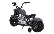Pojazd Motorek Chopper Warrior Szary
