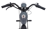 Elektrinis motociklas Chopper Warrior, Grey-Elektromobiliai vaikams, Motociklai-e-vaikas