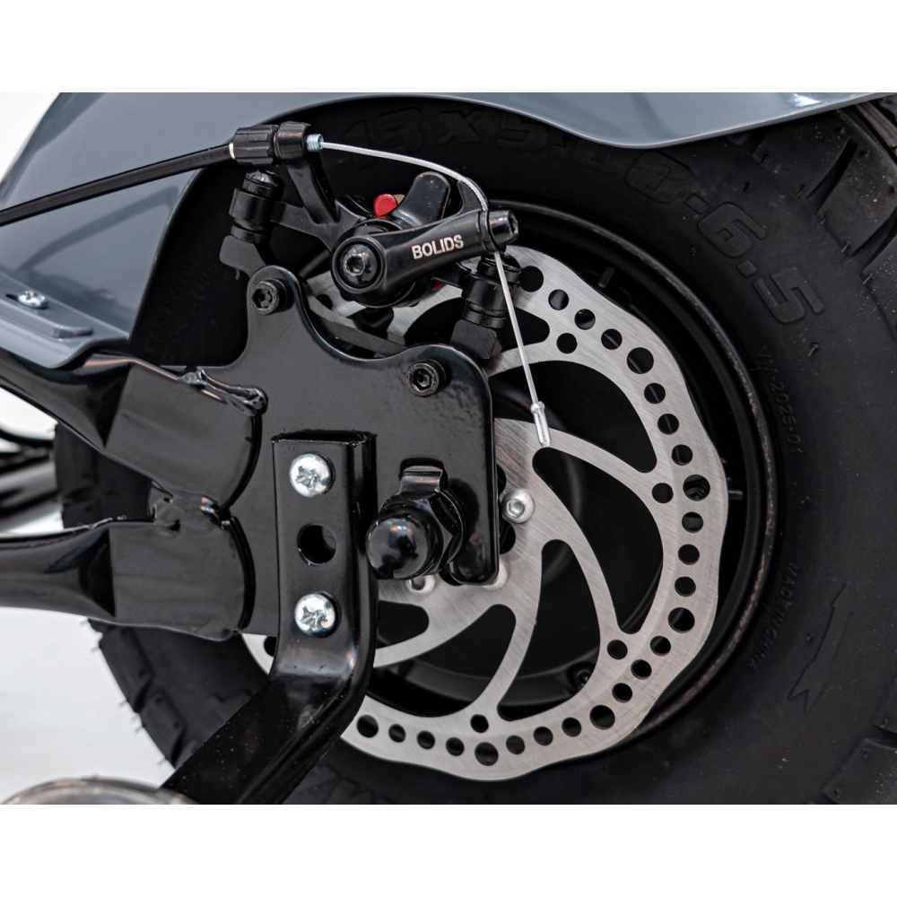 Elektrinis motociklas Chopper Warrior, Grey-Elektromobiliai vaikams, Motociklai-e-vaikas