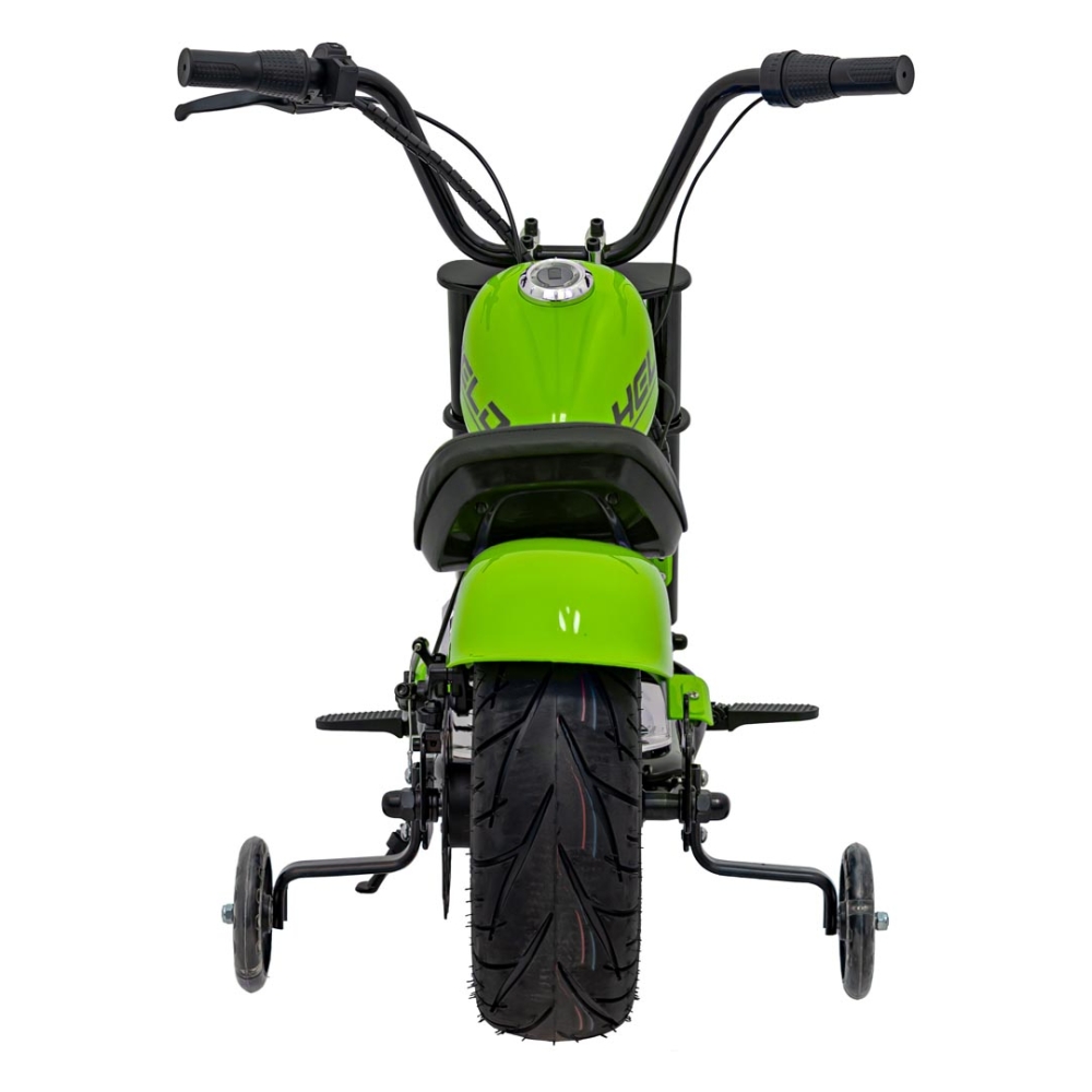Elektrinis motociklas Chopper Warrior, Green-Elektromobiliai vaikams, Motociklai-e-vaikas