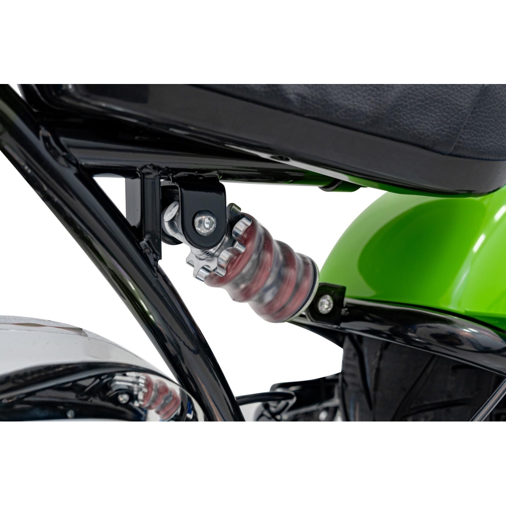 Elektrinis motociklas Chopper Warrior, Green-Elektromobiliai vaikams, Motociklai-e-vaikas