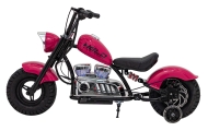 Elektrinis motociklas Chopper Warrior, Pink-Elektromobiliai vaikams, Motociklai-e-vaikas