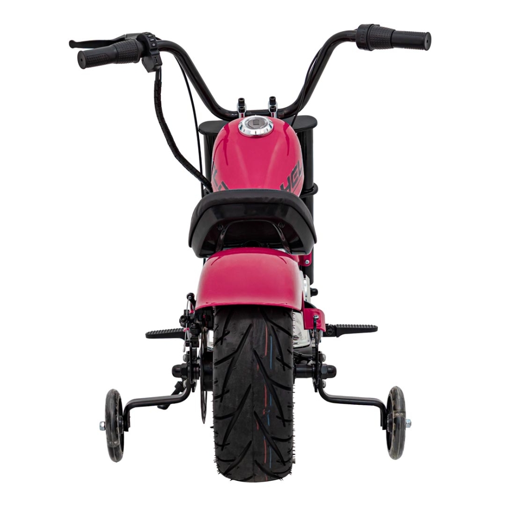 Elektrinis motociklas Chopper Warrior, Pink-Elektromobiliai vaikams, Motociklai-e-vaikas