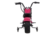 Elektrinis motociklas Chopper Warrior, Pink-Elektromobiliai vaikams, Motociklai-e-vaikas