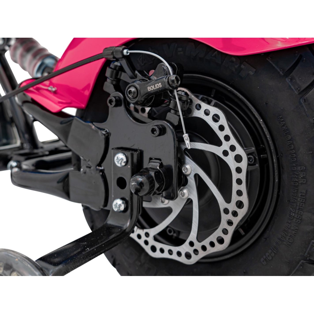 Elektrinis motociklas Chopper Warrior, Pink-Elektromobiliai vaikams, Motociklai-e-vaikas