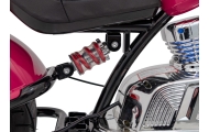 Elektrinis motociklas Chopper Warrior, Pink-Elektromobiliai vaikams, Motociklai-e-vaikas