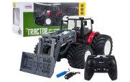 Traktorius ir buldozeris R/C 1:24 Raudonas