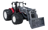 Traktor + Spych R/C 1:24 Czerwony