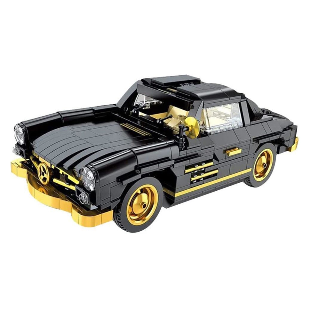 Konstruktorius Retro automobilis 886 el.-Žaislai, Konstruktoriai, Lego, statybiniai blokai-e-vaikas