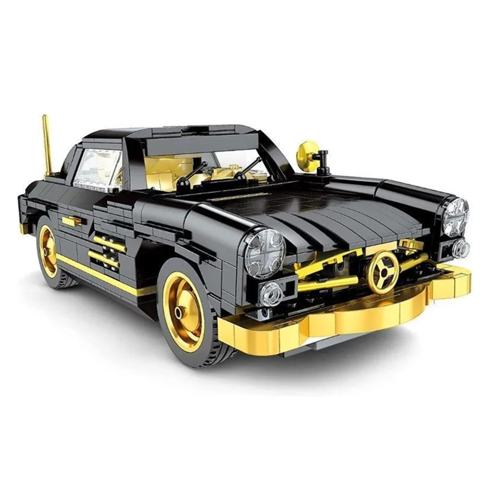 Konstruktorius Retro automobilis 886 el.-Žaislai, Konstruktoriai, Lego, statybiniai blokai-e-vaikas