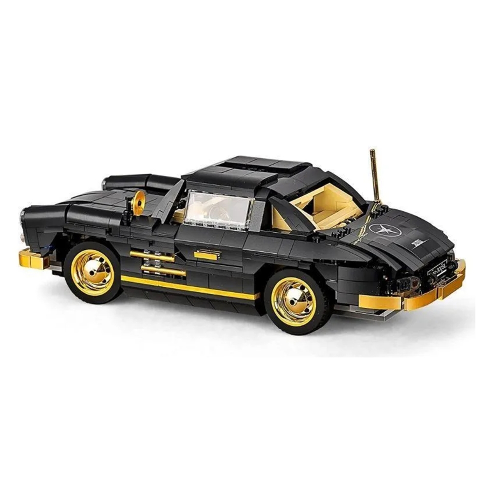 Konstruktorius Retro automobilis 886 el.-Žaislai, Konstruktoriai, Lego, statybiniai blokai-e-vaikas