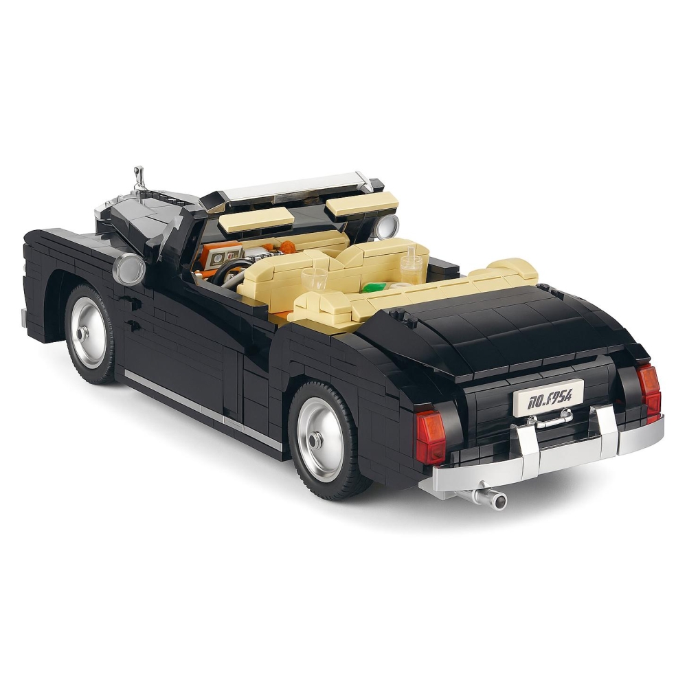 Konstruktorius Retro automobilis 1096 el.-Žaislai, Konstruktoriai, Lego, statybiniai blokai-e-vaikas