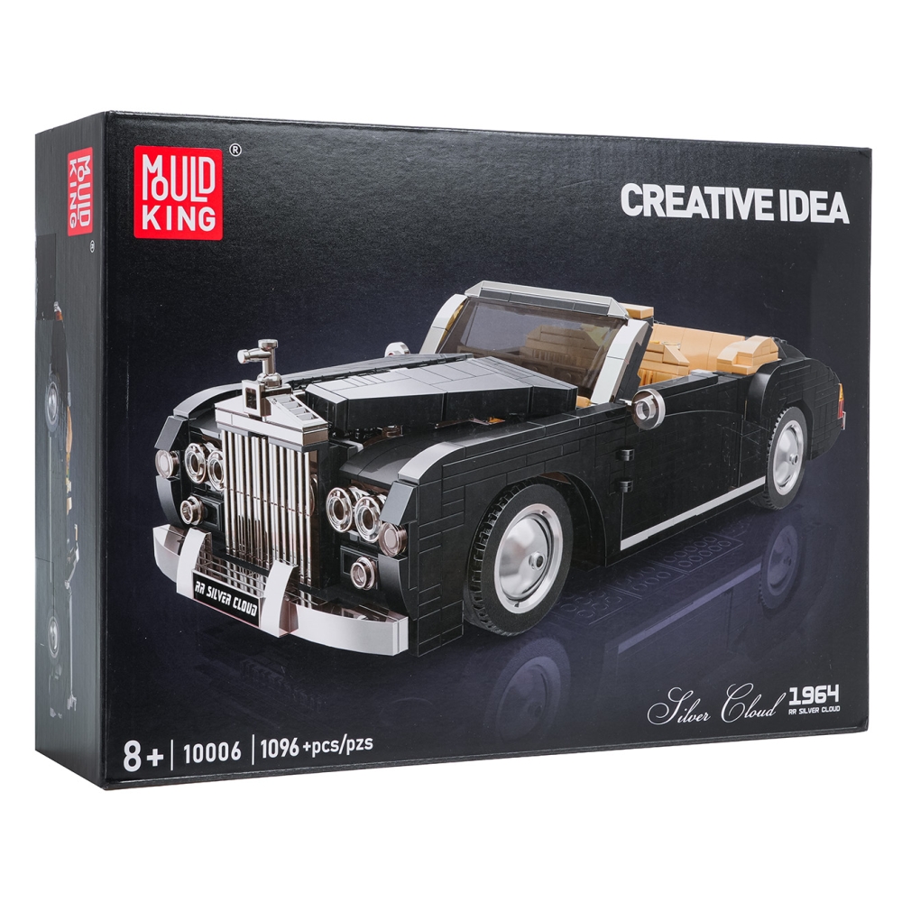 Konstruktorius Retro automobilis 1096 el.-Žaislai, Konstruktoriai, Lego, statybiniai blokai-e-vaikas