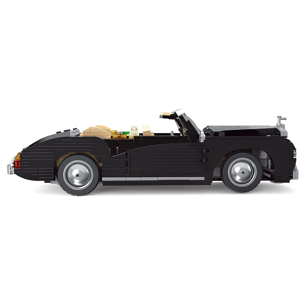 Konstruktorius Retro automobilis 1096 el.-Žaislai, Konstruktoriai, Lego, statybiniai blokai-e-vaikas