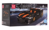 Konstruktorius Juodos spalvos automobilis 27055 liejimo forma King 386 el.