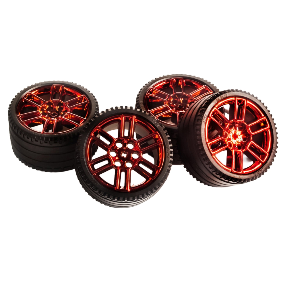 Konstruktorius Sportinis automobilis 2688 el. Raudonas-Žaislai, Konstruktoriai, Lego, statybiniai blokai-e-vaikas