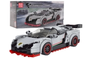 Zestaw Klocków Auto Sportowe 398el. Białe