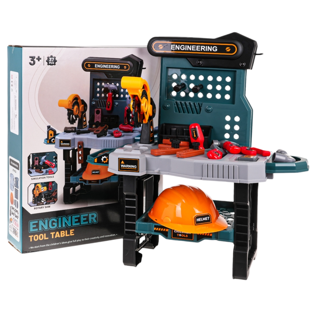 Dirbtuvių ir priedų rinkinys "Handyman Set Workshop + Accessories