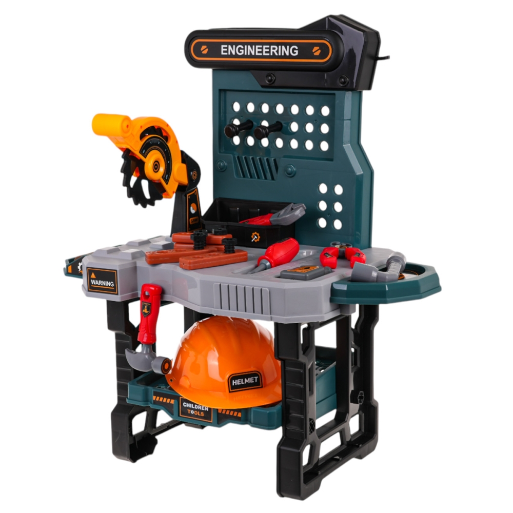 Dirbtuvių ir priedų rinkinys "Handyman Set Workshop + Accessories