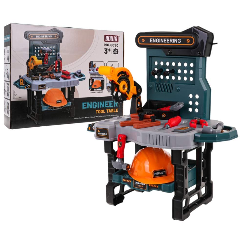 Dirbtuvių ir priedų rinkinys "Handyman Set Workshop + Accessories