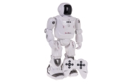 Nuotoliniu būdu valdomas robotas MEGA Robot R/C, baltas-Žaislai, Robotai-e-vaikas