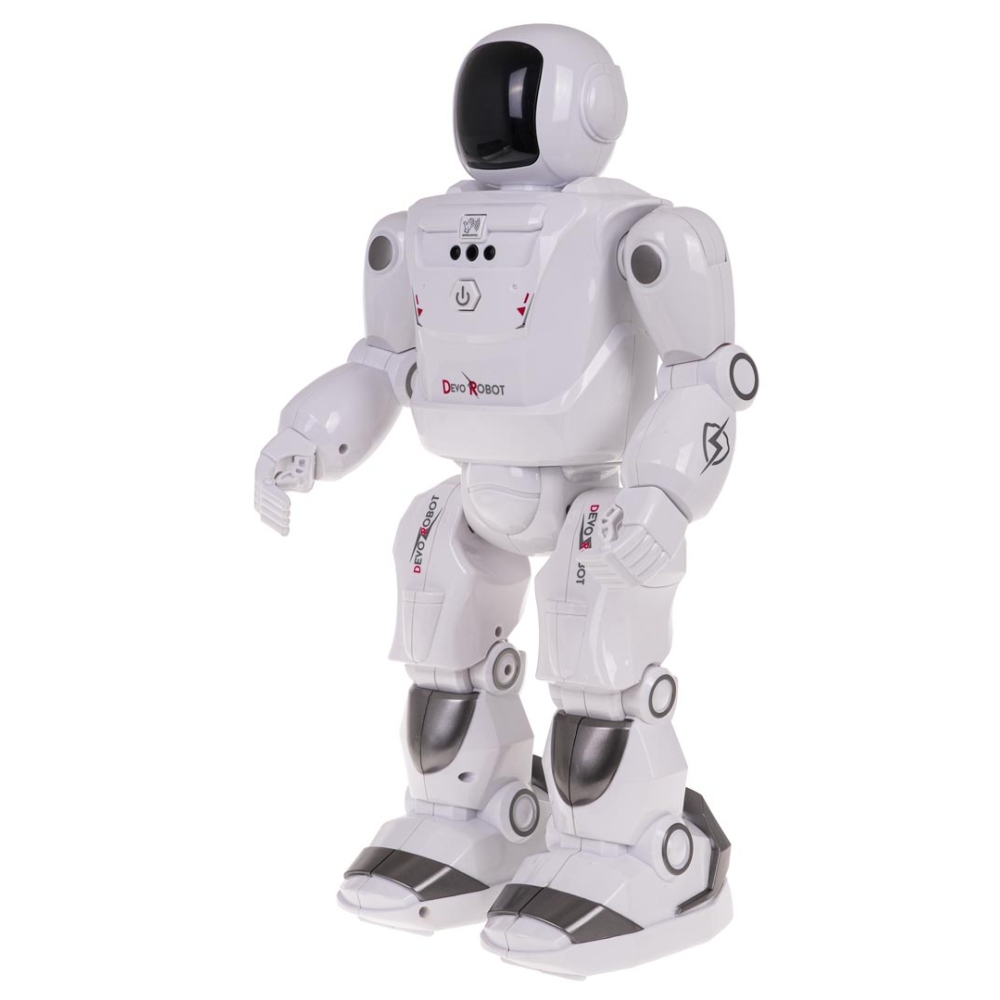 Nuotoliniu būdu valdomas robotas MEGA Robot R/C, baltas-Žaislai, Robotai-e-vaikas