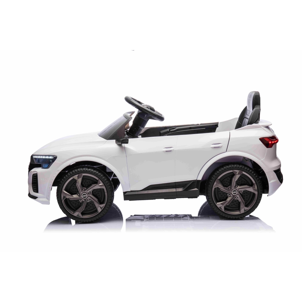 Elektromobilis Audi SQ8, White 2168-Elektromobiliai vaikams, Visureigiai-e-vaikas