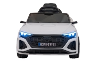 Elektromobilis Audi SQ8, White-Elektromobiliai vaikams, Visureigiai-e-vaikas