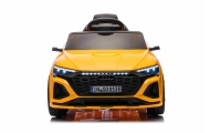 Elektromobilis Audi SQ8, Yellow-Elektromobiliai vaikams, Visureigiai-e-vaikas