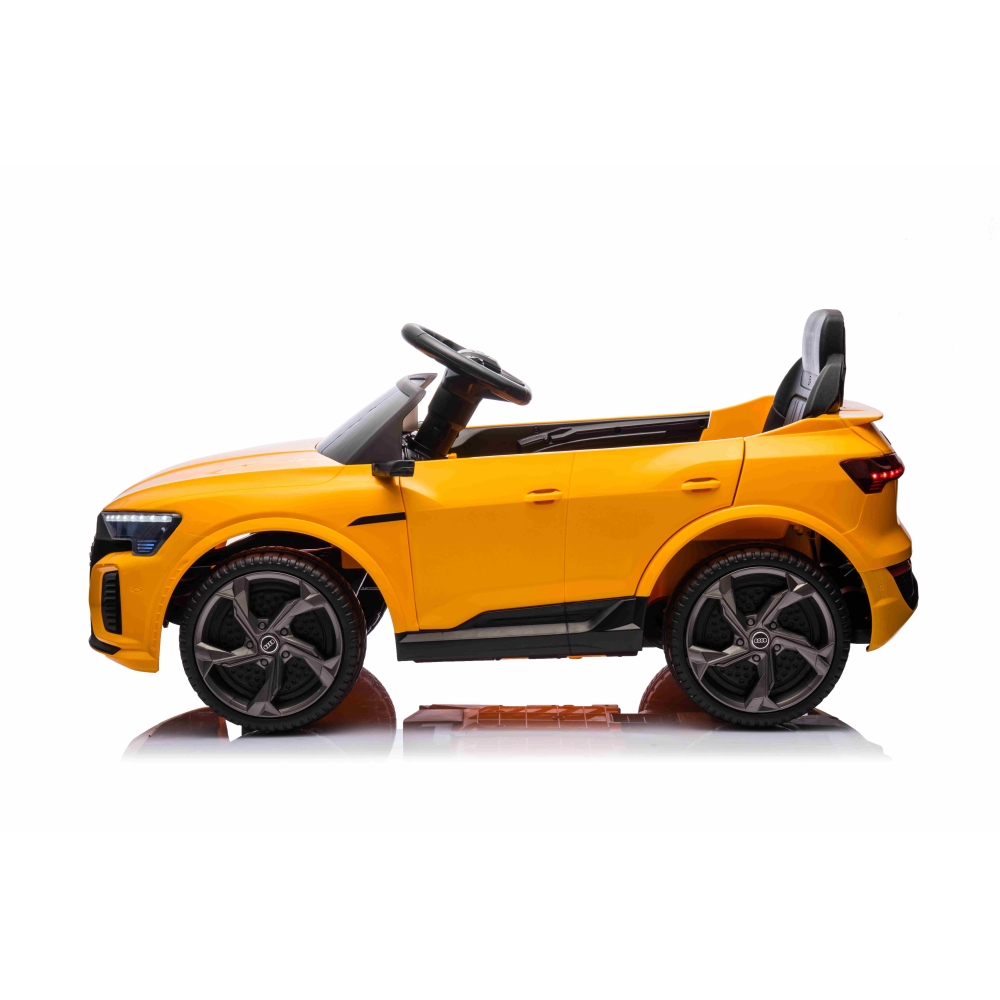 Elektromobilis Audi SQ8, Yellow 2168-Elektromobiliai vaikams, Visureigiai-e-vaikas