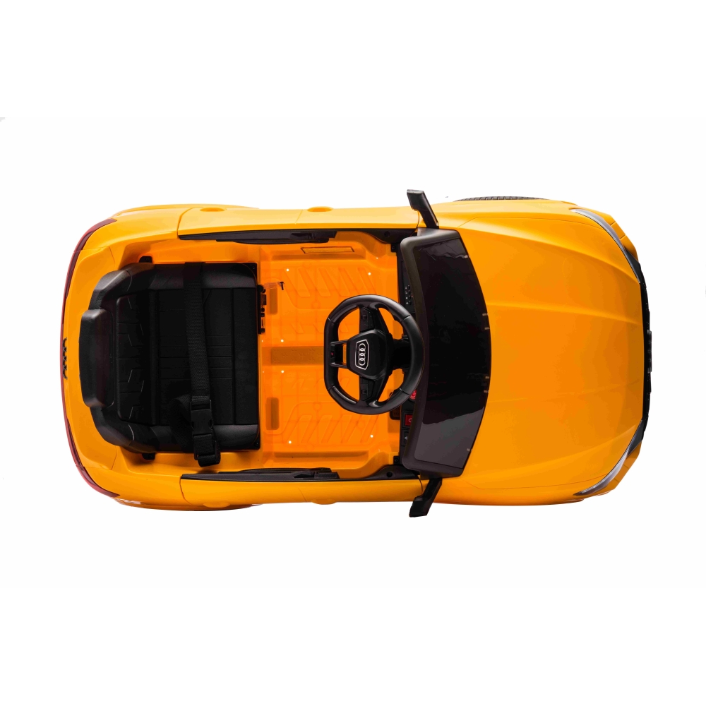 Elektromobilis Audi SQ8, Yellow 2168-Elektromobiliai vaikams, Visureigiai-e-vaikas