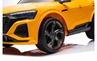 Elektromobilis Audi SQ8, Yellow-Elektromobiliai vaikams, Visureigiai-e-vaikas