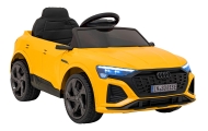 Elektromobilis Audi SQ8, Yellow-Elektromobiliai vaikams, Visureigiai-e-vaikas