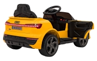 Elektromobilis Audi SQ8, Yellow-Elektromobiliai vaikams, Visureigiai-e-vaikas