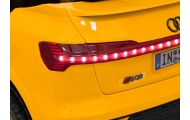 Elektromobilis Audi SQ8, Yellow-Elektromobiliai vaikams, Visureigiai-e-vaikas