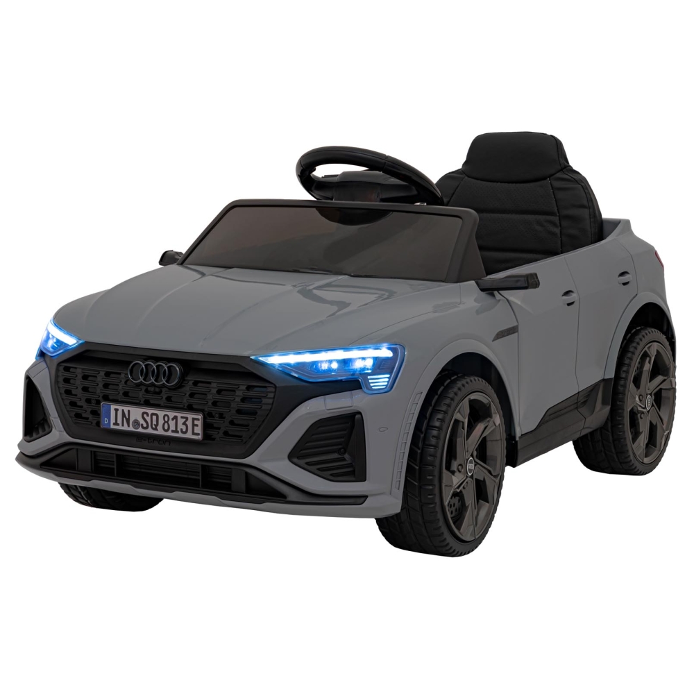 Elektromobilis Audi SQ8, Grey-Elektromobiliai vaikams, Visureigiai-e-vaikas