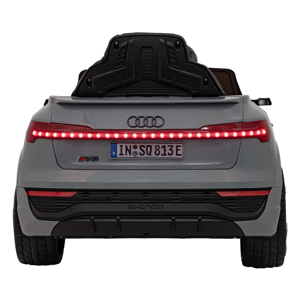Elektromobilis Audi SQ8, Grey-Elektromobiliai vaikams, Visureigiai-e-vaikas