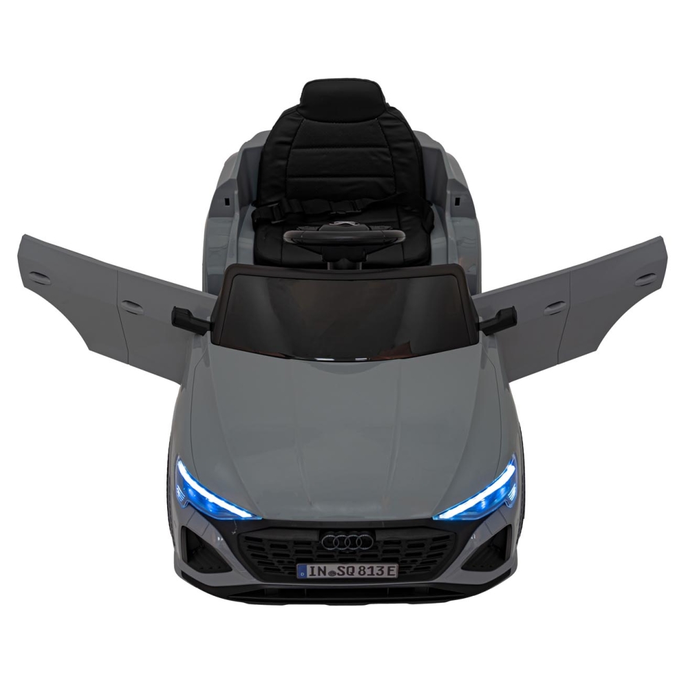 Elektromobilis Audi SQ8, Grey-Elektromobiliai vaikams, Visureigiai-e-vaikas