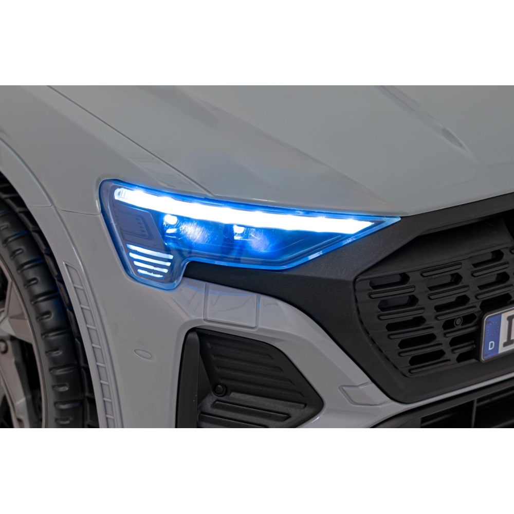 Elektromobilis Audi SQ8, Grey-Elektromobiliai vaikams, Visureigiai-e-vaikas