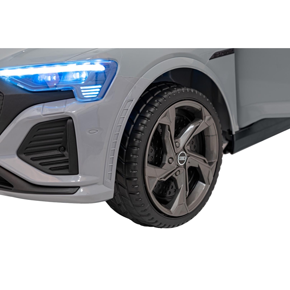 Elektromobilis Audi SQ8, Grey-Elektromobiliai vaikams, Visureigiai-e-vaikas