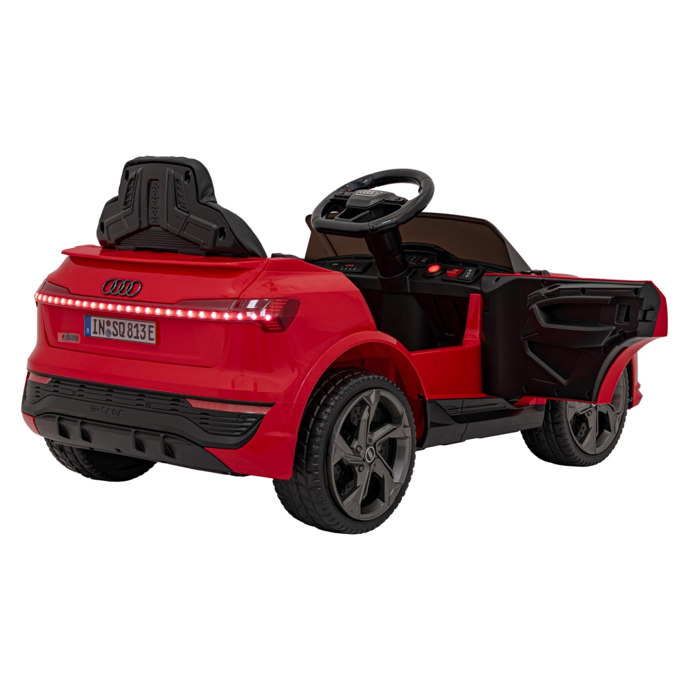 Elektromobilis Audi SQ8, Red 2168-Elektromobiliai vaikams, Visureigiai-e-vaikas
