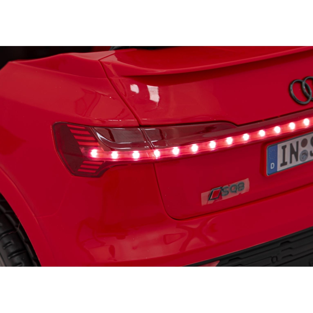Elektromobilis Audi SQ8, Red 2168-Elektromobiliai vaikams, Visureigiai-e-vaikas